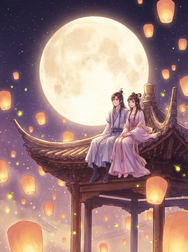 麻豆视频精选动漫-月下情缘